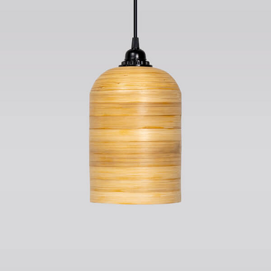 Large Bell Bamboo Lamp