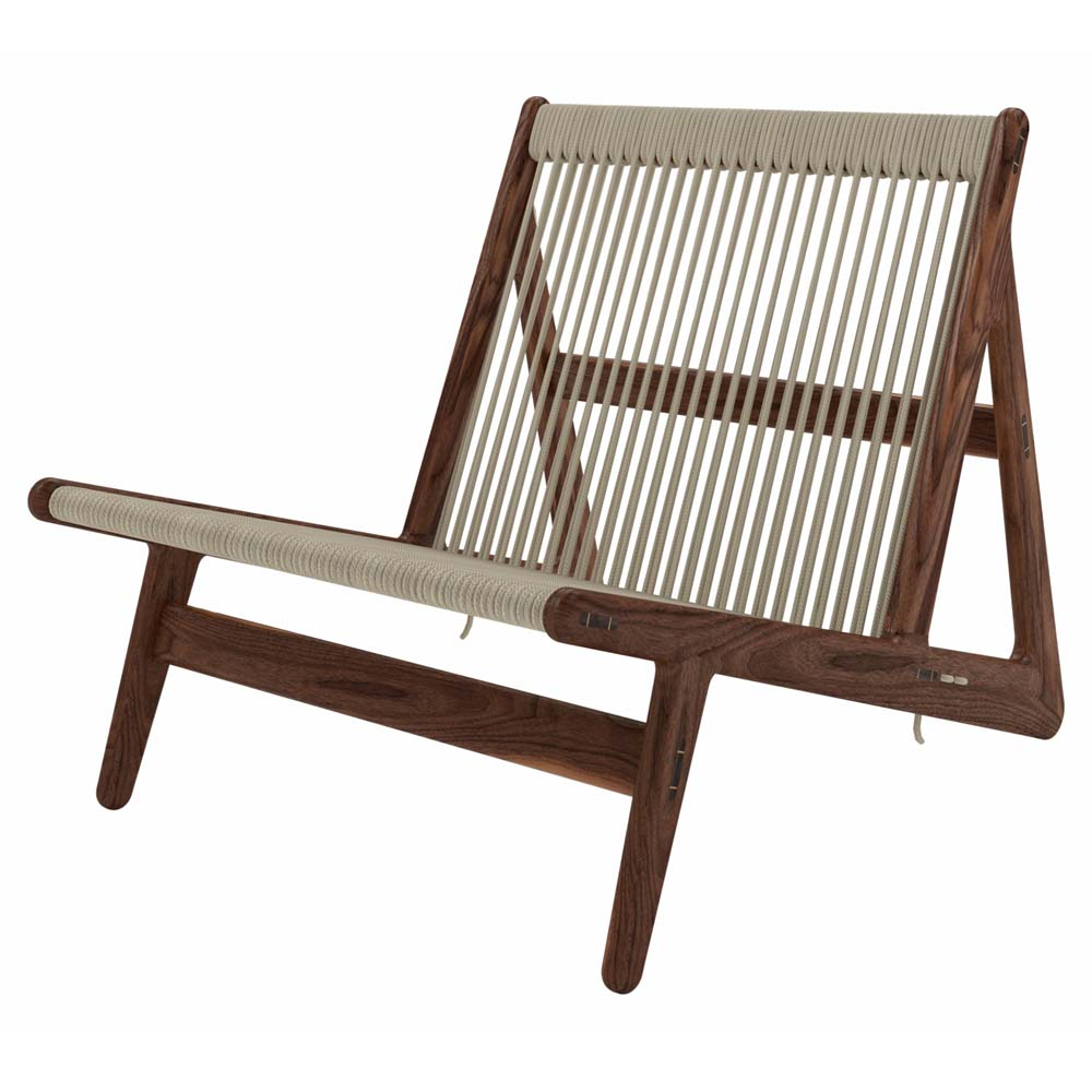 Relax Teak Wood Chair with Textile Strings