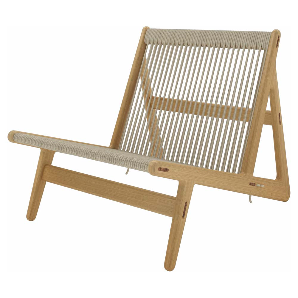 Relax Teak Wood Chair with Textile Strings