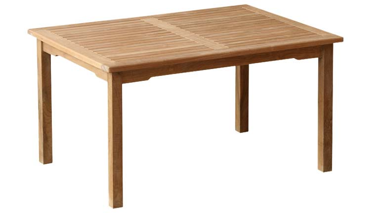 Master's Rectangular Teak Wood Table