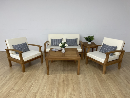 Johan - Teak Wood Sofa Set