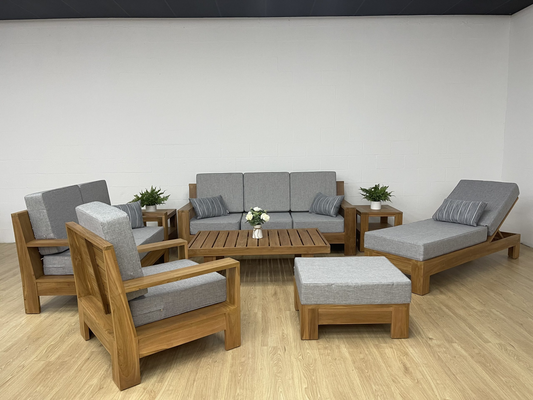 Jok - Teak Wood Big Sofa Set