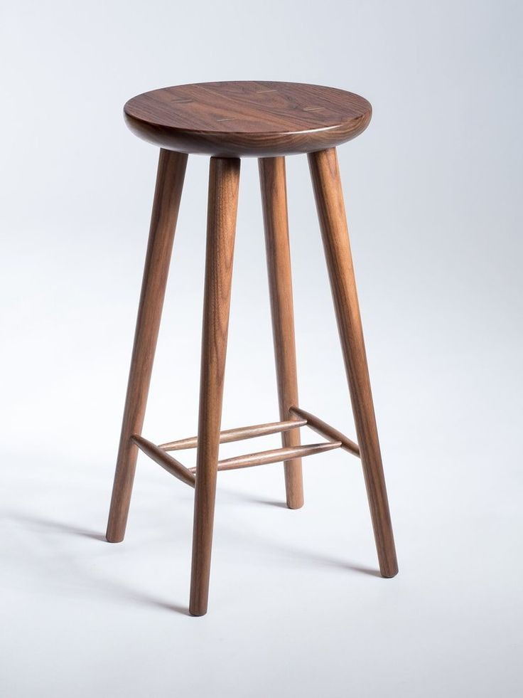 Minimal Teak Wood Stool