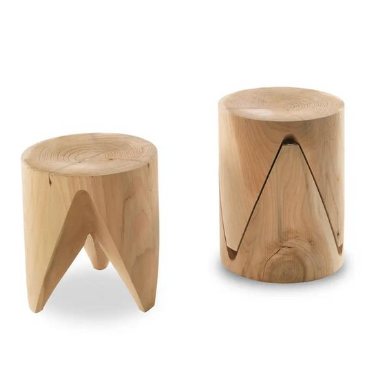 Master's Connecting Suar Wood Stool