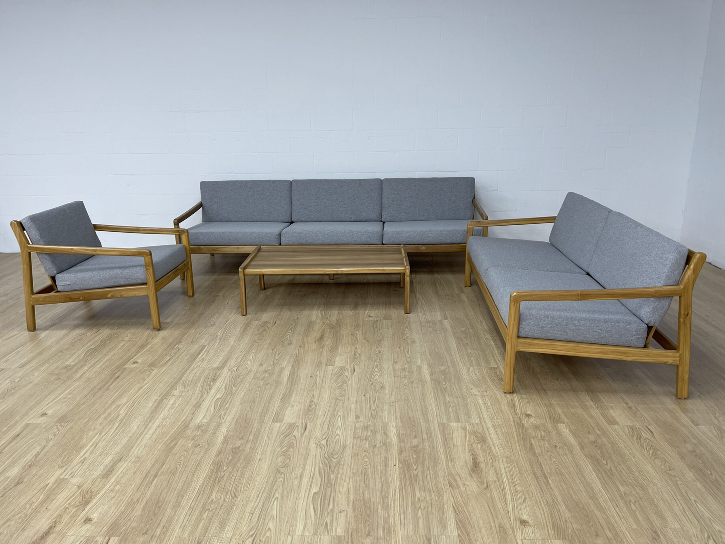 Tonga - Teak Wood Sofa Set