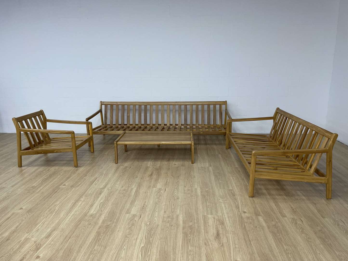 Tonga - Teak Wood Sofa Set