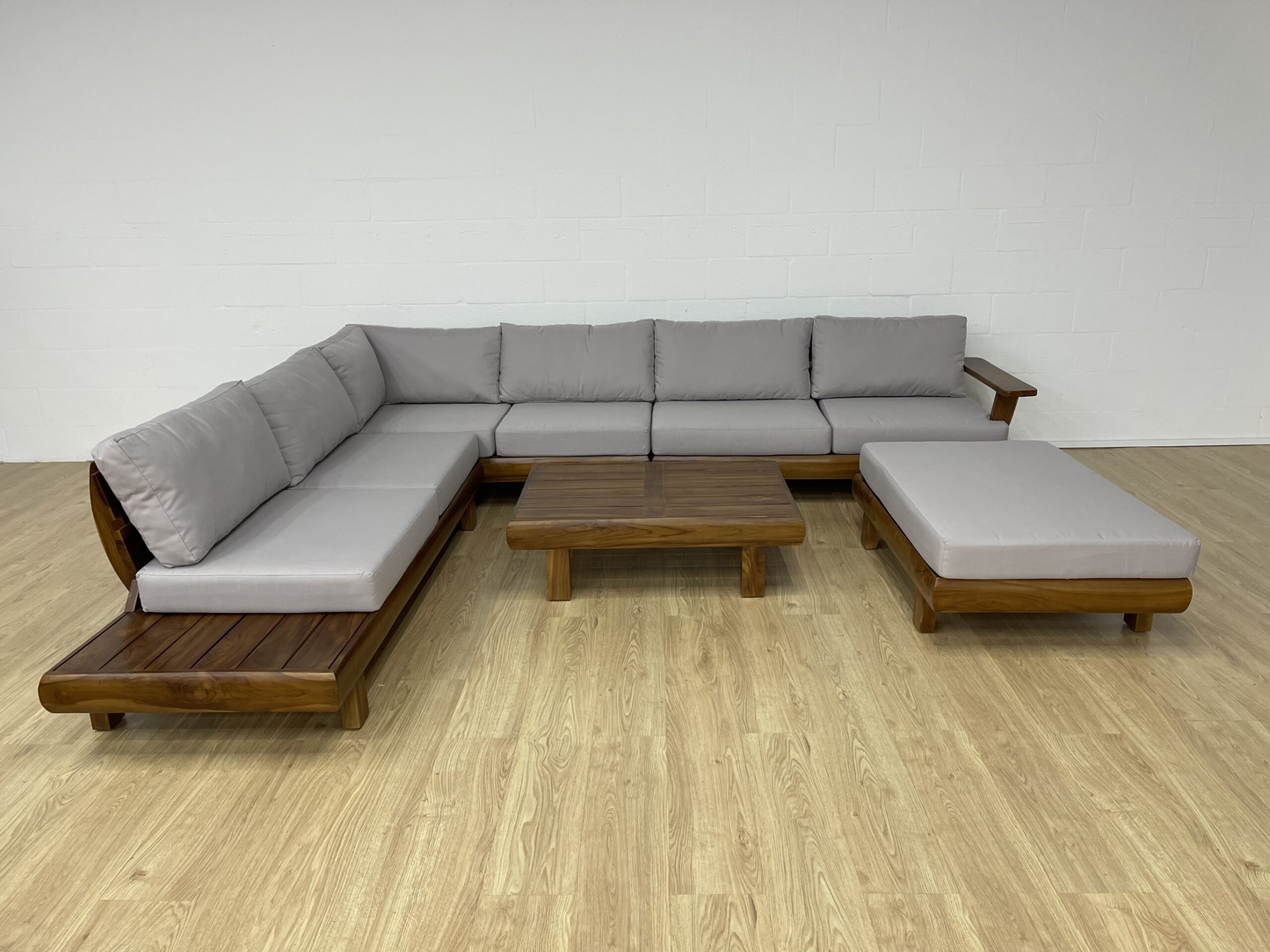 U-Shape Sofa Set with Coffee Table