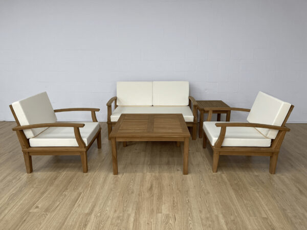 Johan - Teak Wood Sofa Set - Image 2