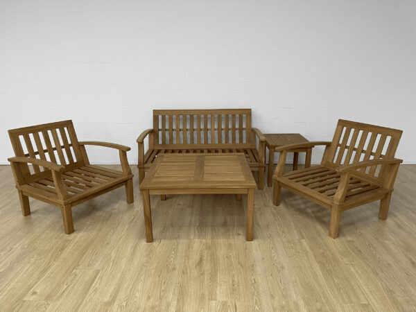 Johan - Teak Wood Sofa Set - Image 3