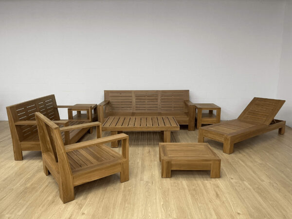Jok - Teak Wood Big Sofa Set - Image 3