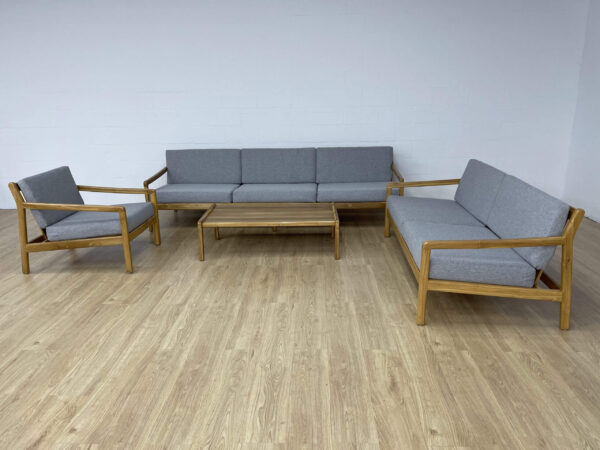 Tonga - Teak Wood Sofa Set - Image 2