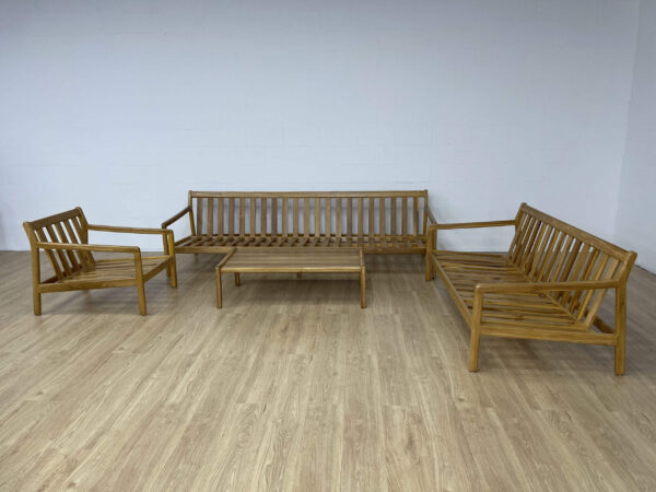 Tonga - Teak Wood Sofa Set - Image 3