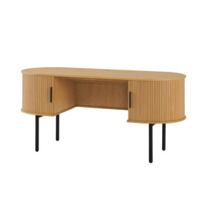 Circular Teak Wood Console