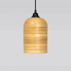 Large Bell Bamboo Lamp