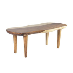 Minimal Design Suar Wood Bench