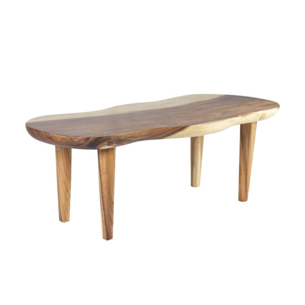 Minimal Design Suar Wood Bench