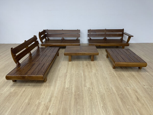 U-Shape Sofa Set with Coffee Table - Image 7